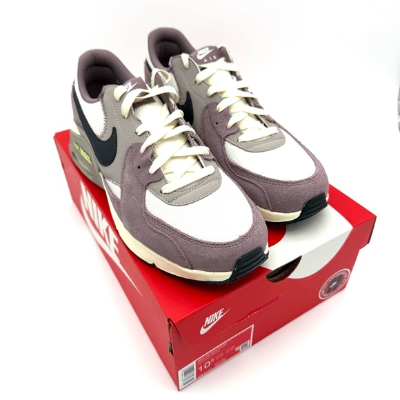 NWT NIB New Nike Men’s Air Max Excee Shoes Size 10.5 Taupe Grey Off Noir Sail - Picture 3 of 9